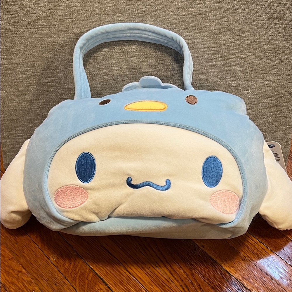 Cinnamoroll Blue and White Character Plush Easter Basket